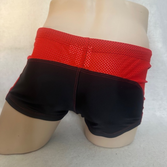 Ball Wonderjock Square Cut Pouch Swimsuit Large Gently worn Nylon/spandex - Picture 3 of 5